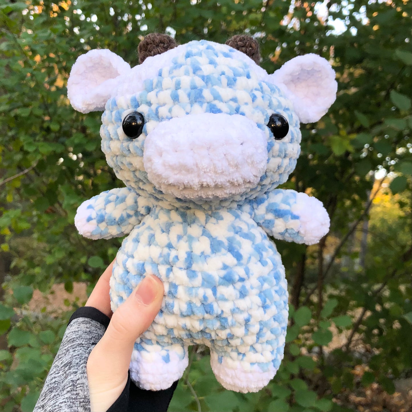 Puffy Clouds Cow