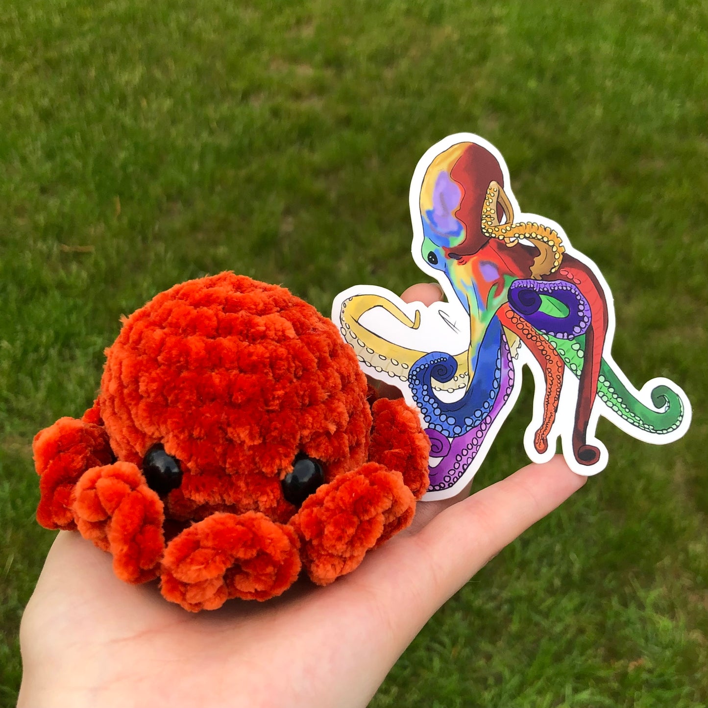 Octopus Sticker Set