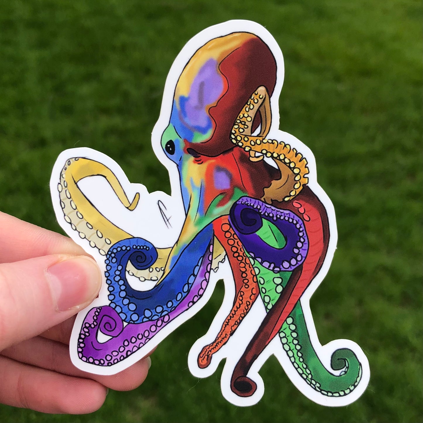 Octopus Sticker Set