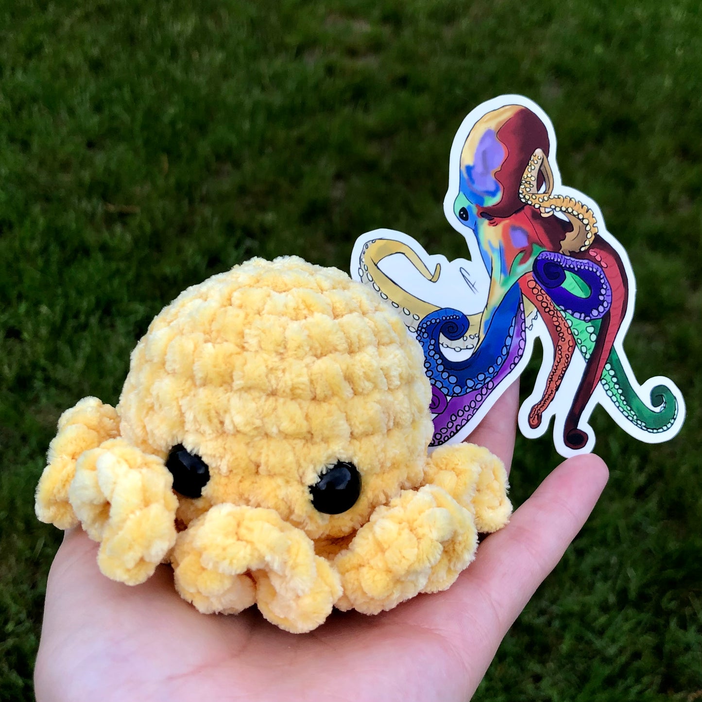 Octopus Sticker Set