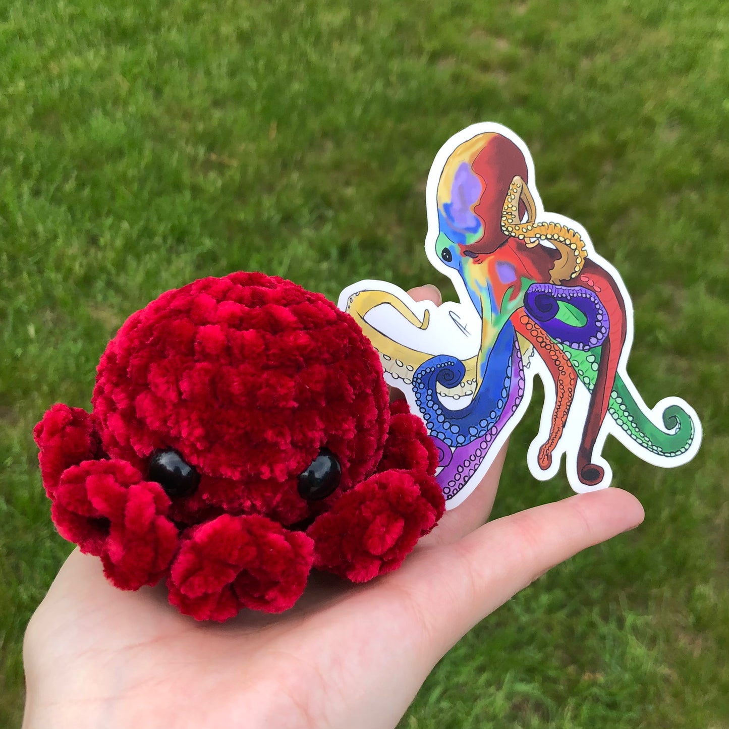 Octopus Sticker Set