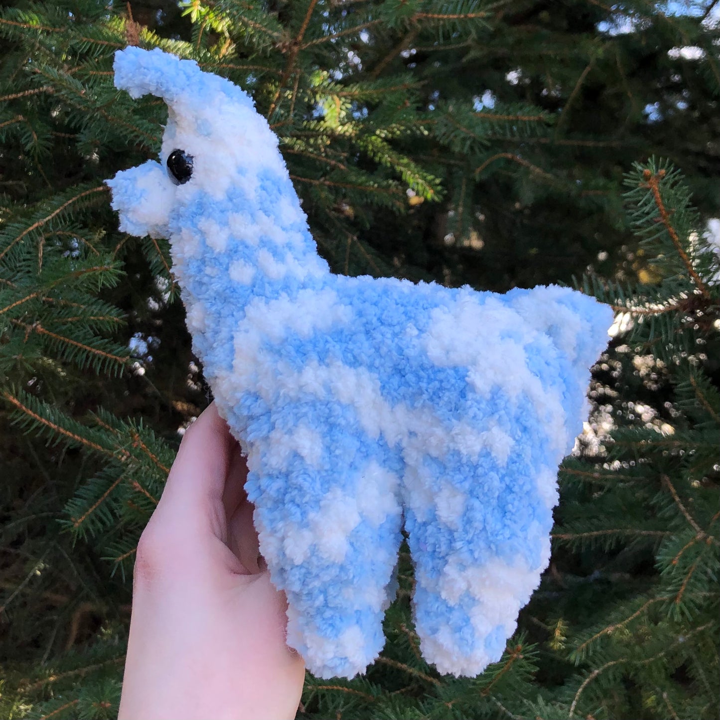Baby Blue Llama