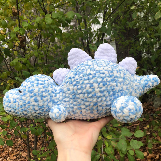 Puffy Clouds Stegosaurus