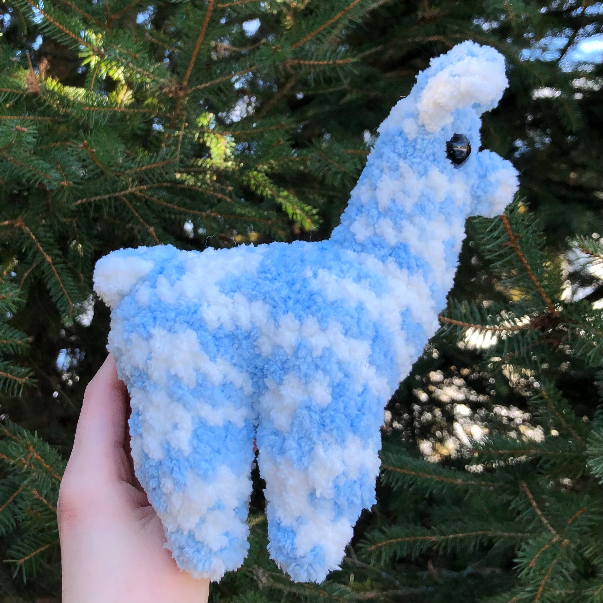 Baby Blue Llama To Neverland We Fly